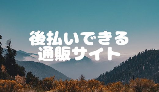 審査なしで後払いできる通販サイト5選！家電はショッピングローンという選択肢も！